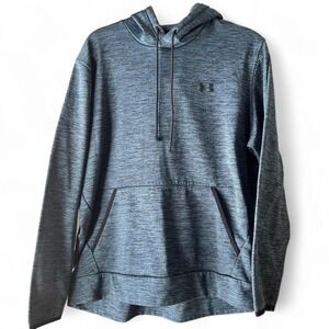 Men's‎ under armour hoodie blue men's L EUC